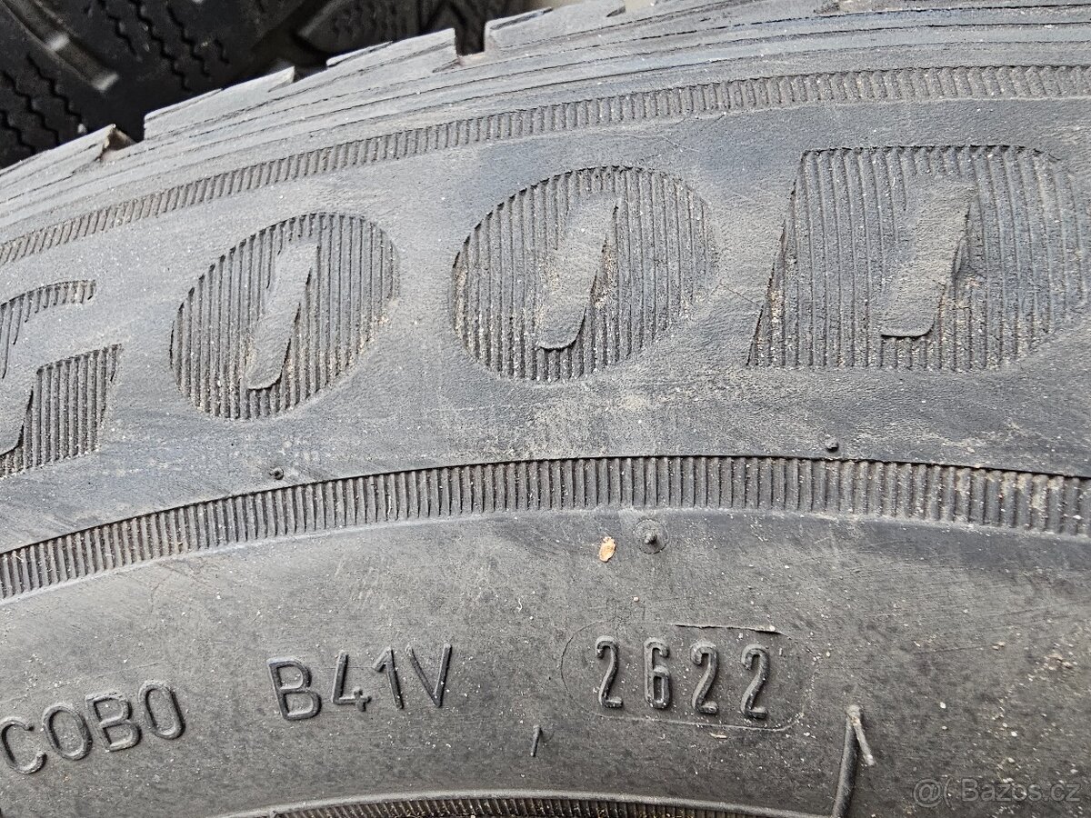 Zimní plechové disky kola R16 5x120 VW Crafter - 4