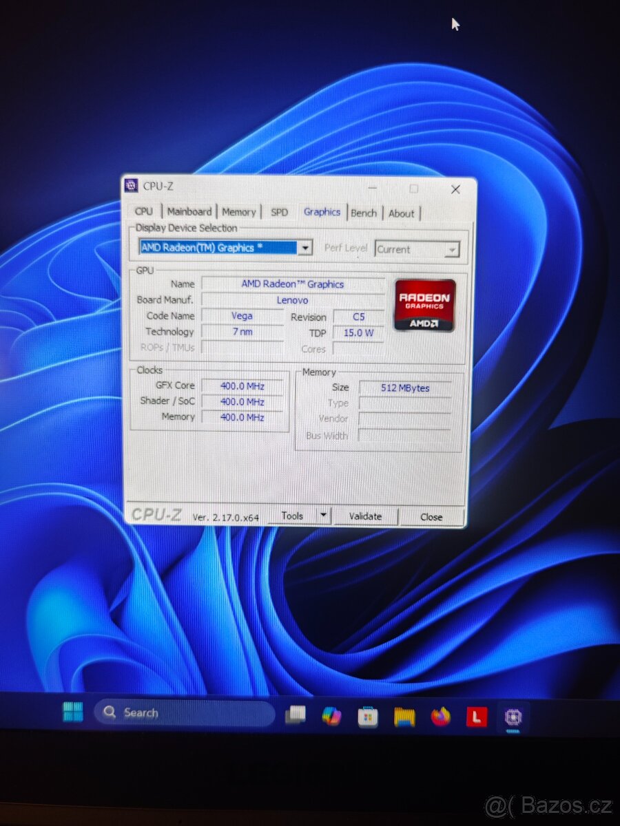 Herní notebook Lenovo Legion Slim 7 15ACH6 RTX 3060 RYZEN 7 - 4