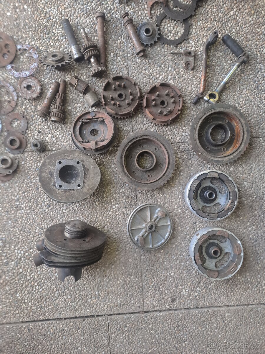 čz 150 C atd.soubor dílu - 4