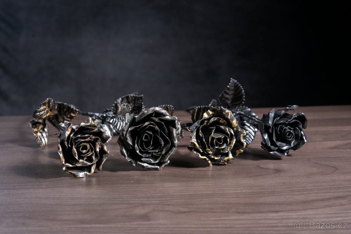 kovaná růže - 4