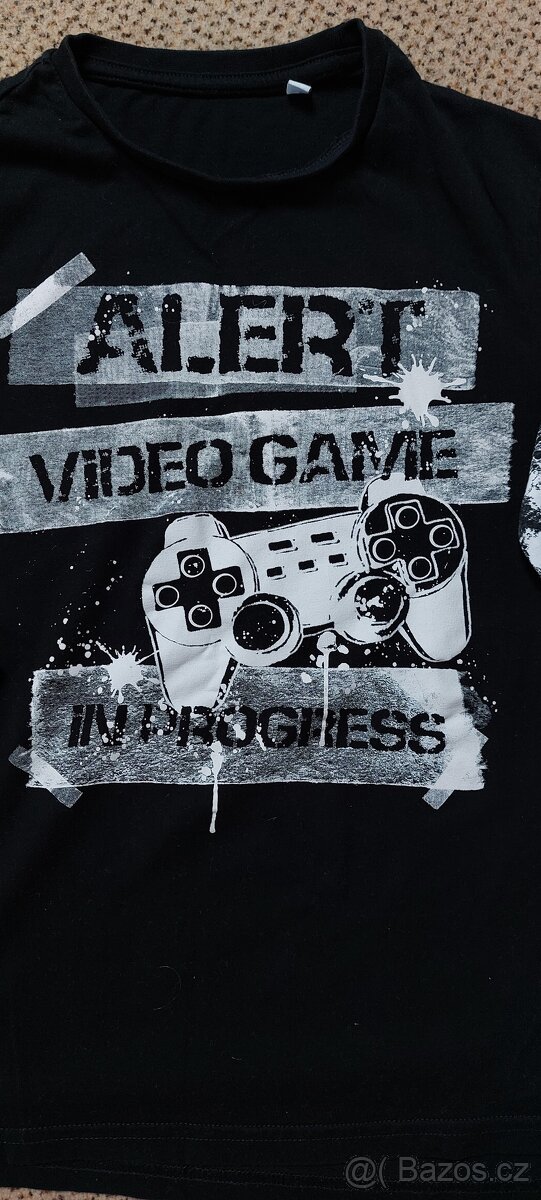 Tričko dlouhý rukáv 134/140 - 4