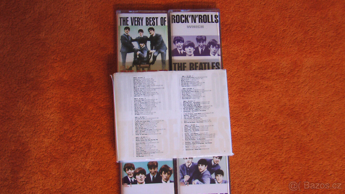 ČTYŘI KAZETY The BEATLES - 4