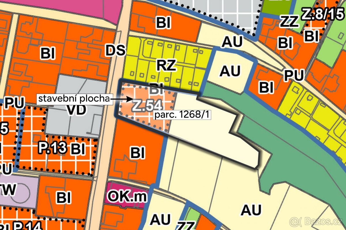 Pozemek, bydlení, prodej, Lutyně, Orlová, Karviná - 4