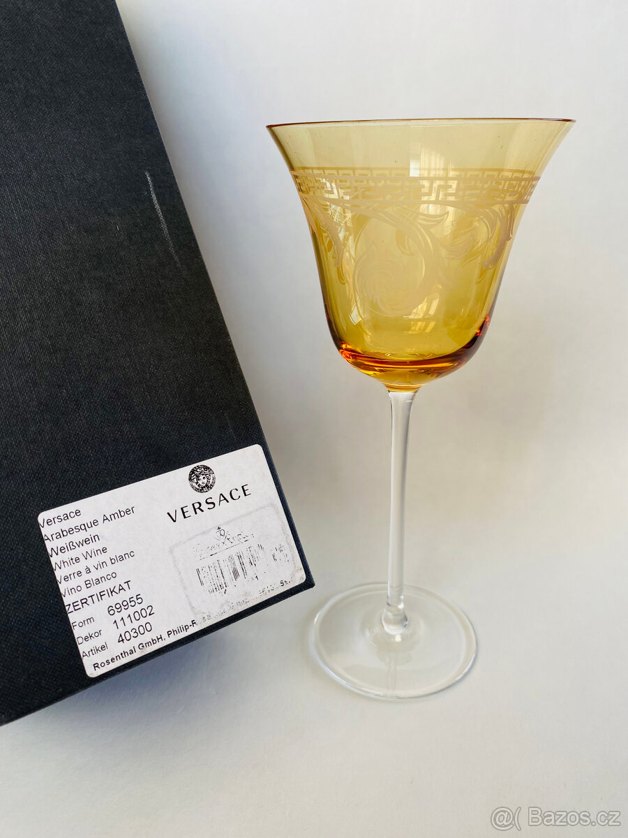 Versace by Rosenthal Nová sklenice Arabesque 21.5 cm - 4