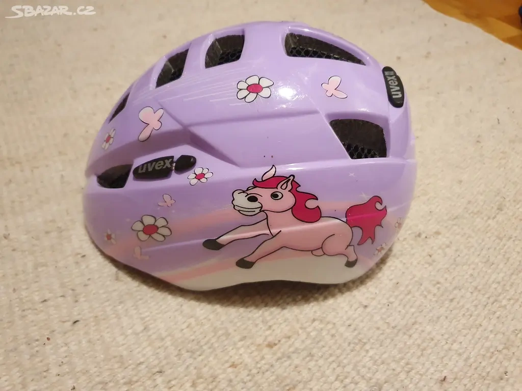 Dětská helma na kolo Uvex velikosti 46-52 cm - 4