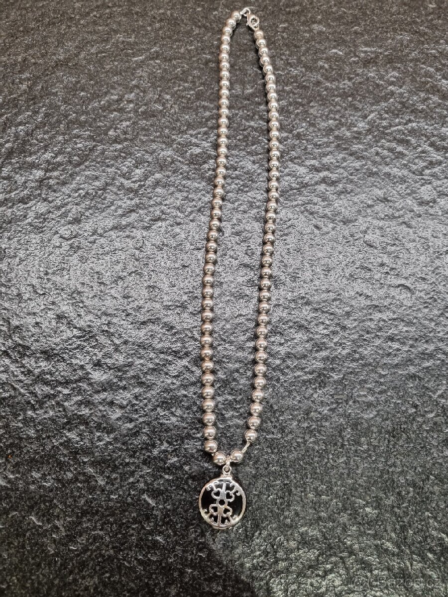 Dámský stříbrný řetízek - 4