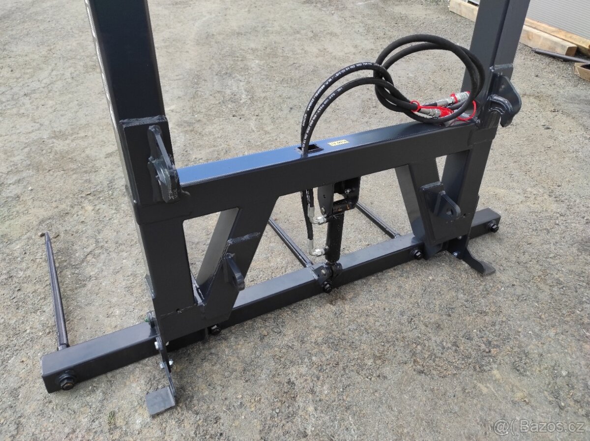 Stohovací vidle s hroty sklopné - hydraulické - 4