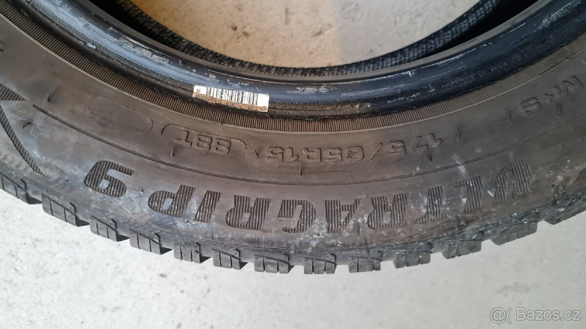 4x zimní pneu 175/65 R15 - 4