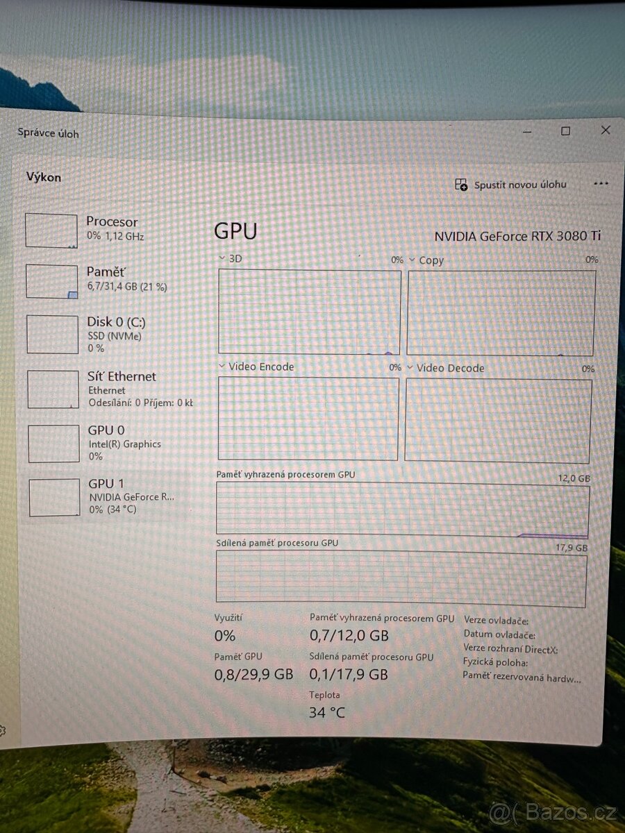 Herní PC RTX 3080 Ti Intel ULTRA 235 32gb DDR5 1tb ssd - 4