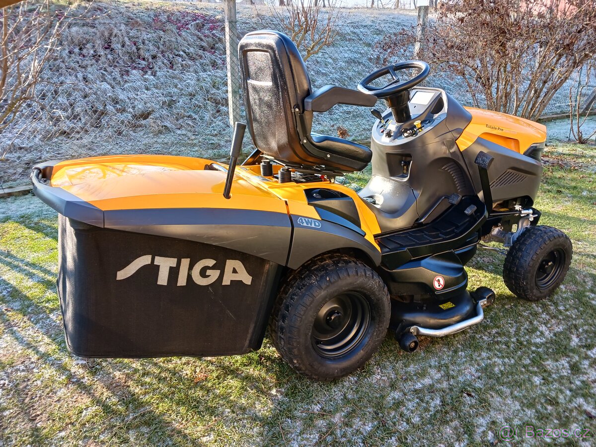 Zahradní traktor Stiga Estate Pro 9102 XWSY pohon kol 4x4 - 4