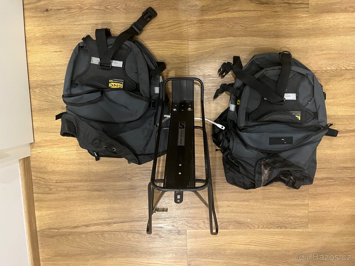 Brašny na kolo plus nosič - 4