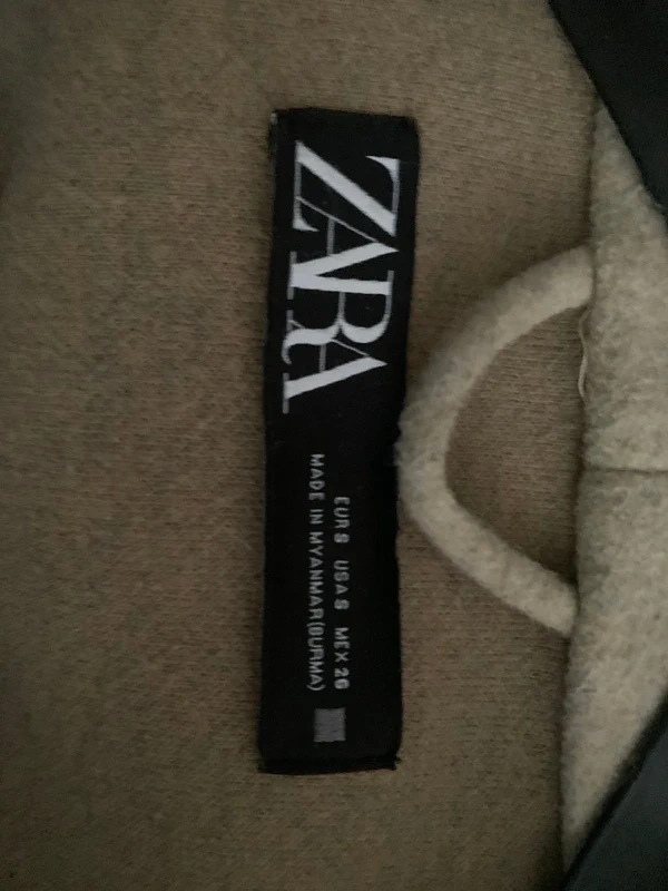 Béžový kabát ZARA vel. S/36 - 4