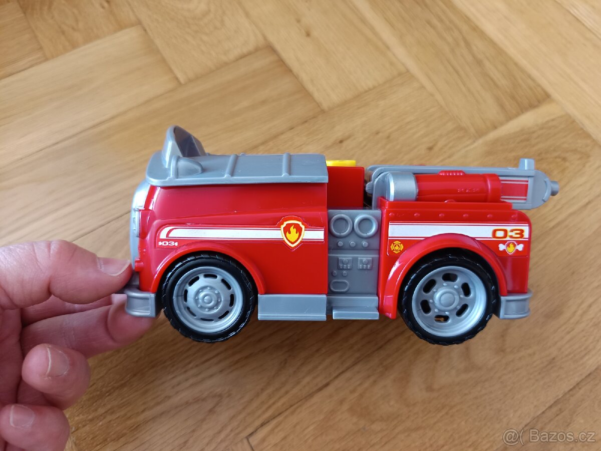Malé hasičské auto Tlapková patrola - 4