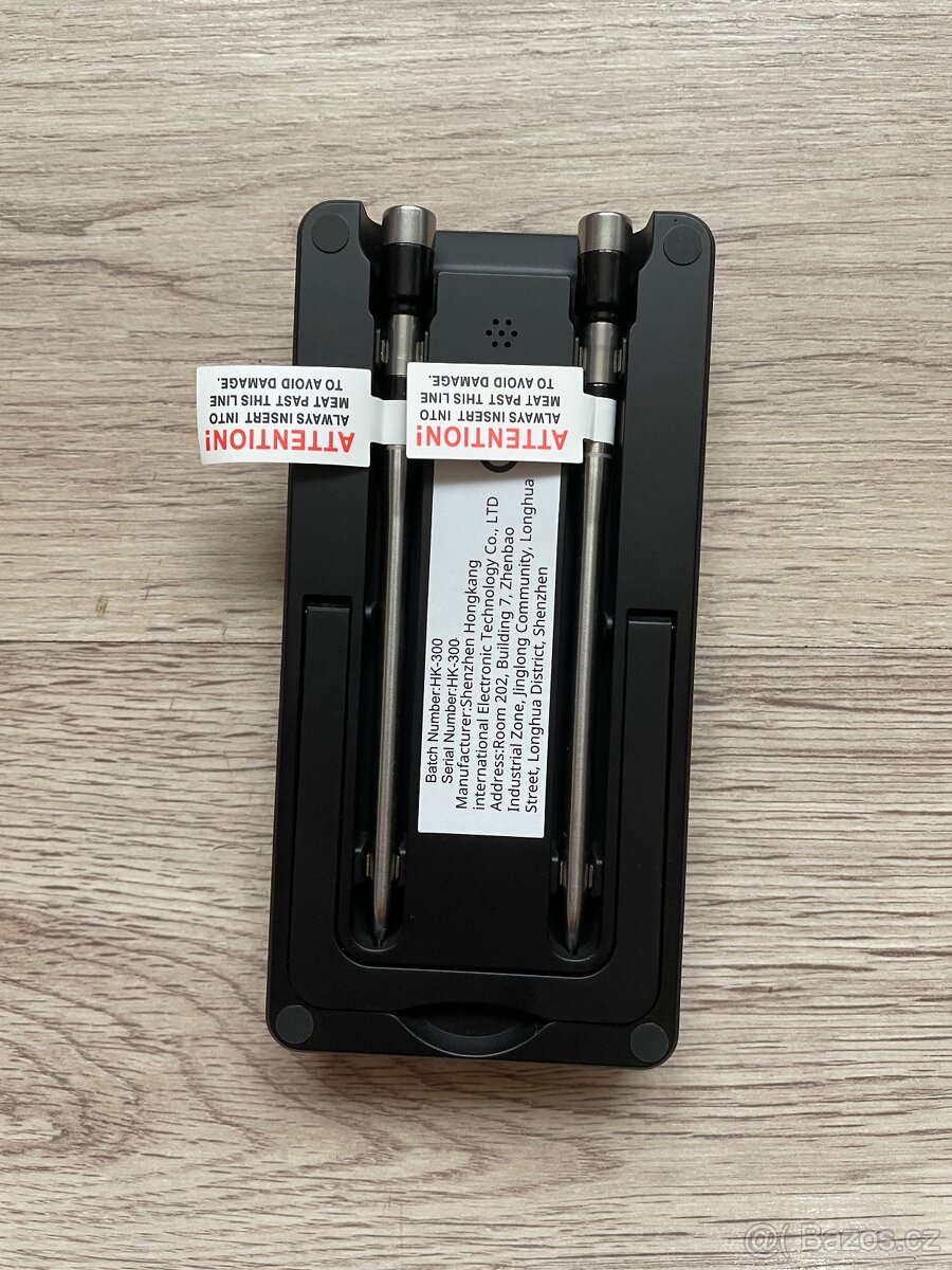 Teploměr bezdrátový do udírny, grilu, atd... - 4