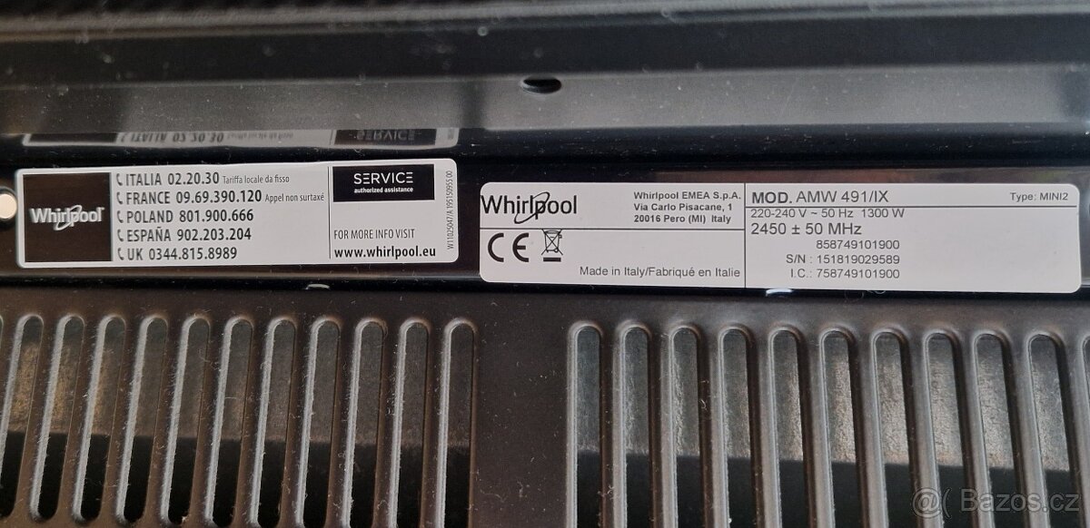 Whirlpool AMW 491 - 4