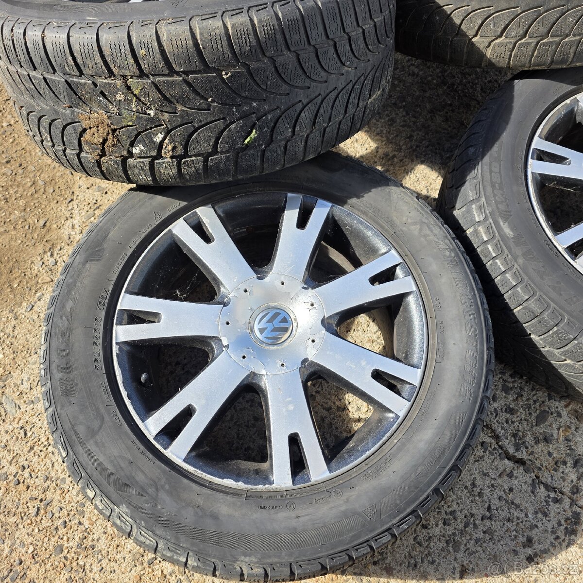 Pneumatiky - Kola 255 / 55 / R18 / Disky 5×130 VW Touareg - 4