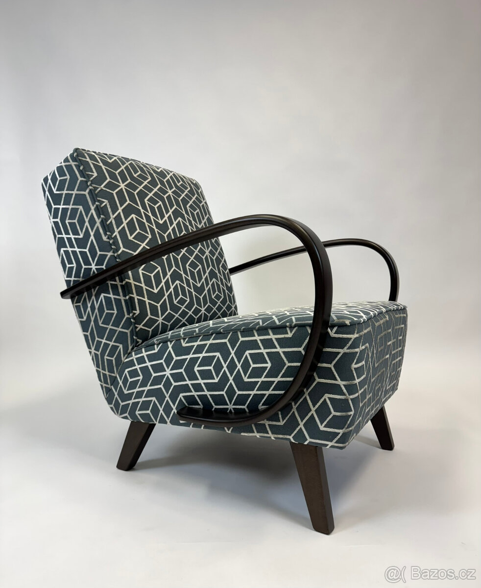 2x Oblíbená křesla Halabala po kompletní renovaci - 4