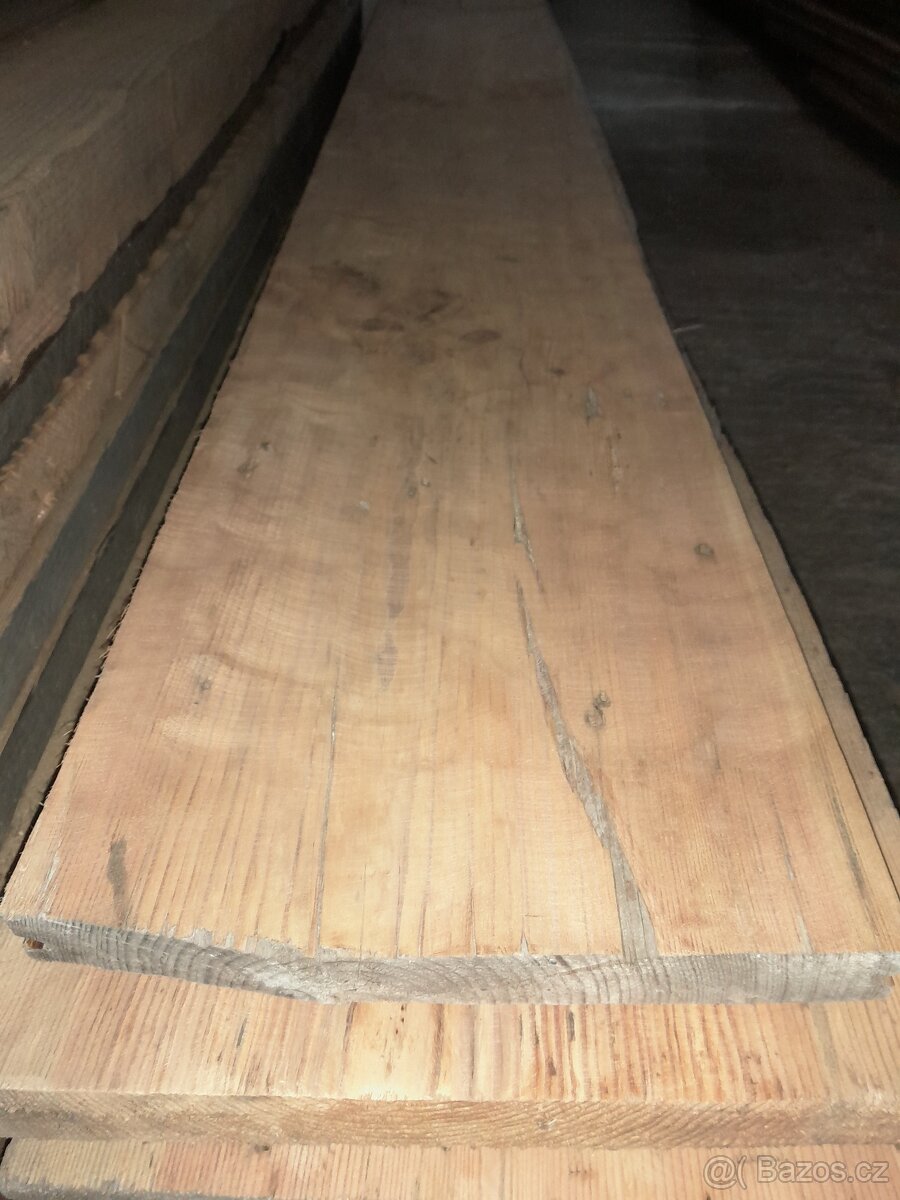 Prodám extra široké podlahové fošny. - 4