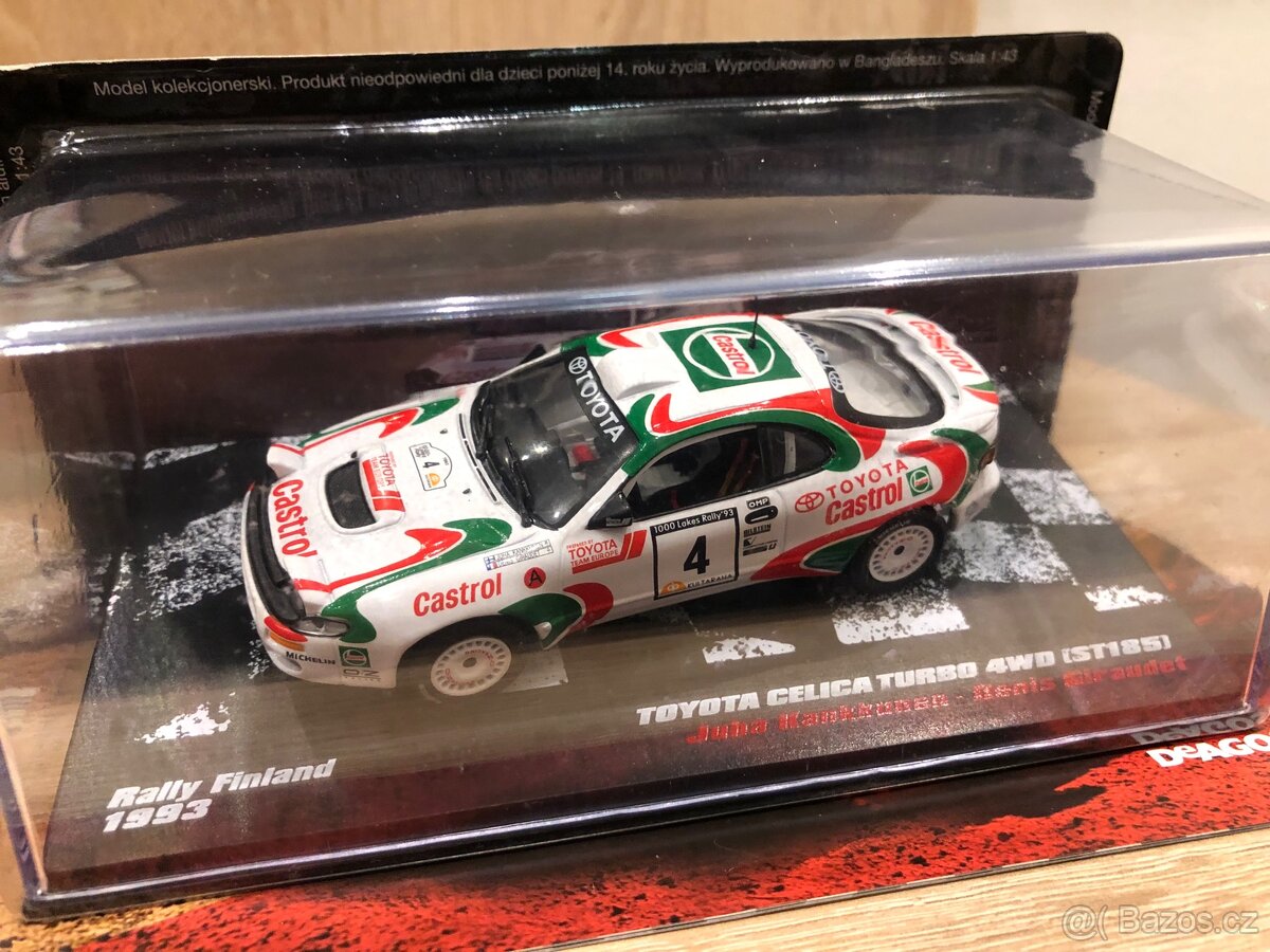 Toyota Celica Turbo 4WD (ST185), 1:43, Rally záv.autom. - 4