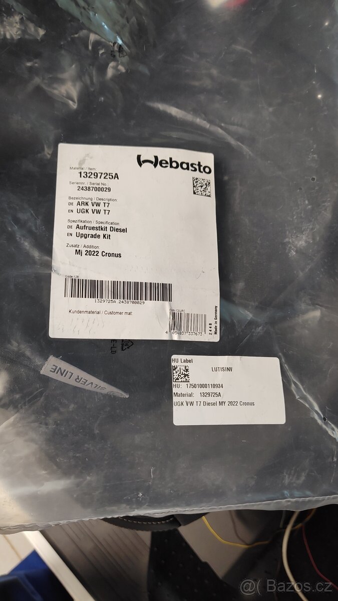 VW Multivan T7 upgrade přihřívače Webasto SUPER AKCE - 4