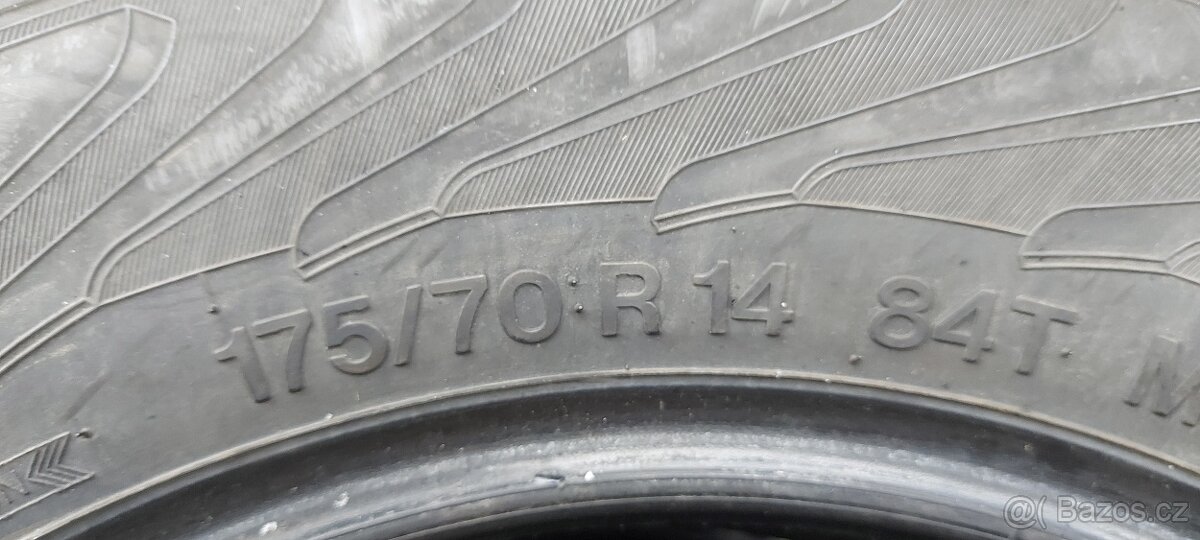 prodám pneu Vredestein 175/70r14 - 4