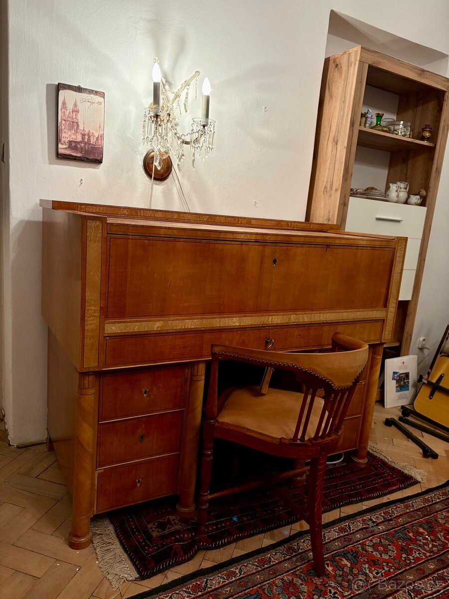 Starožitný psací stůl - 4