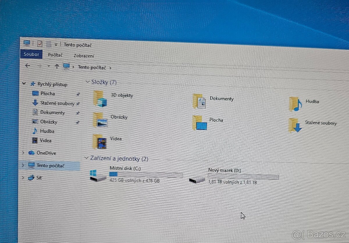Herní počítač i7,radeon 8GB,M2ssd 512GB - 4