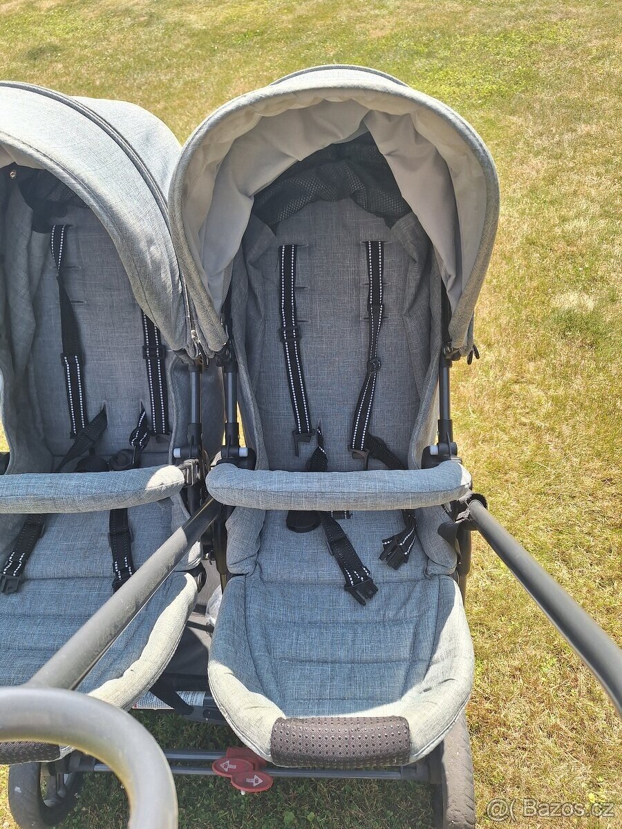 Kočárek pro dvojčata Valco snap ultra duo - 4