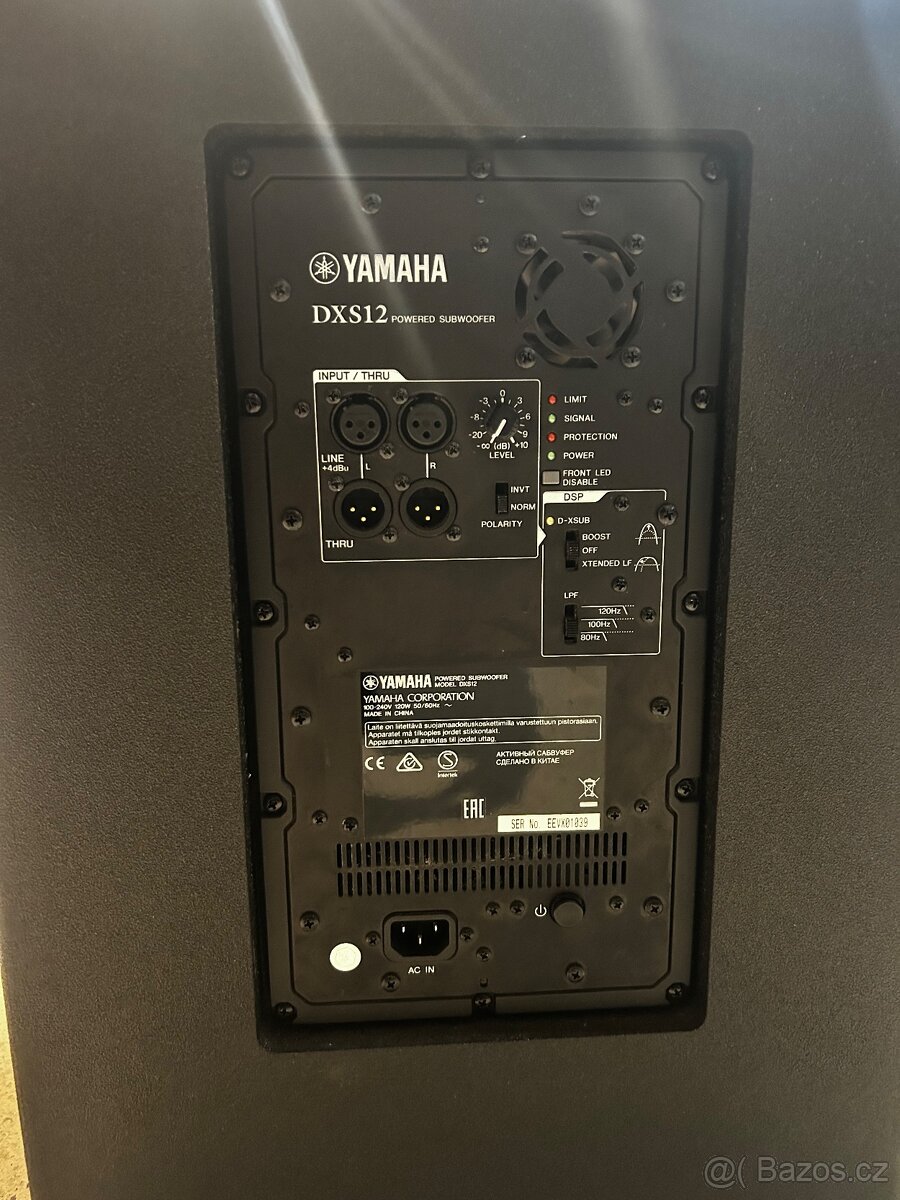 Yamaha DSR12 - aktívny subwoofer - 4