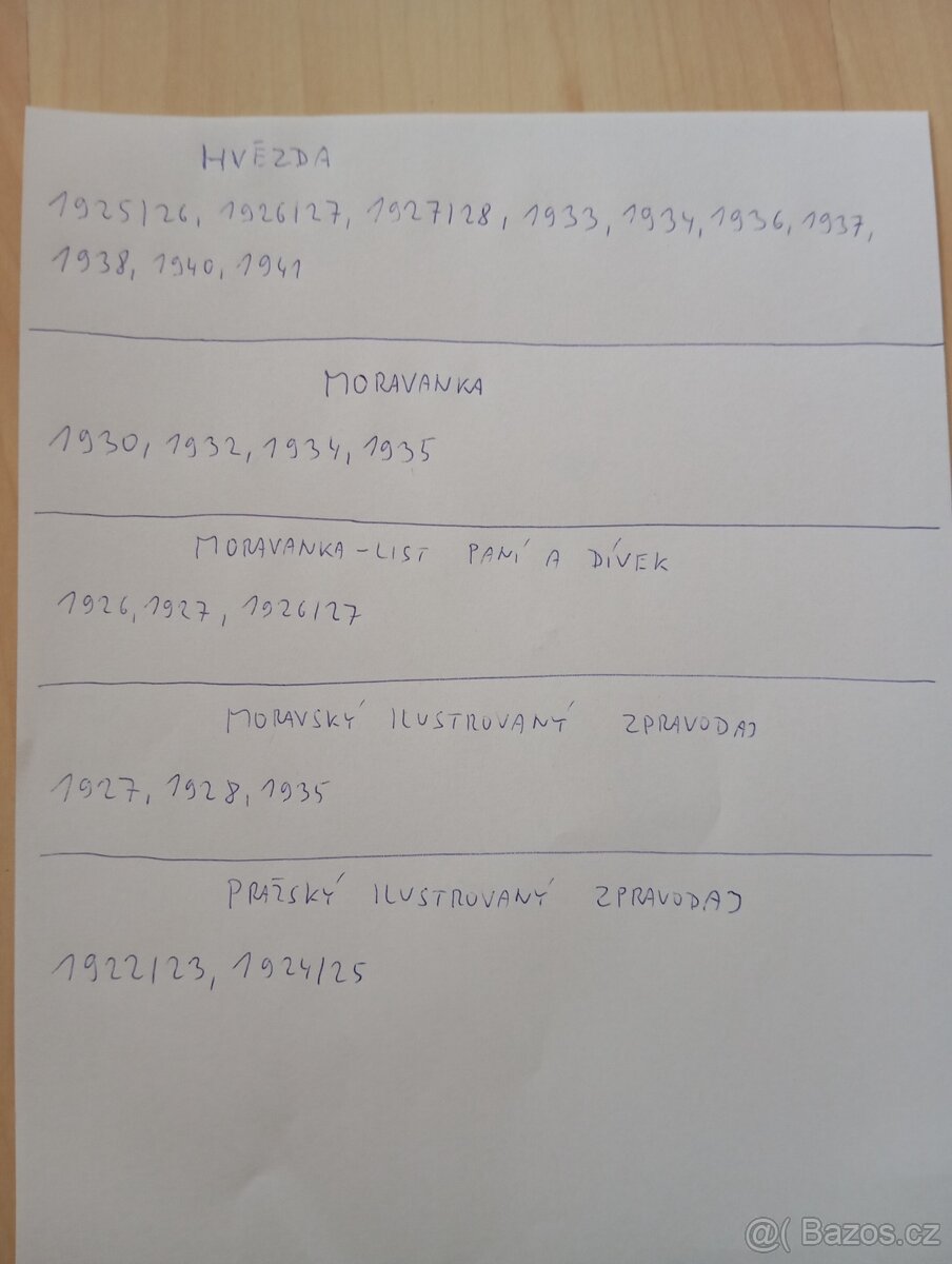 Hvězda,Moravanka a jiné svázané - 4