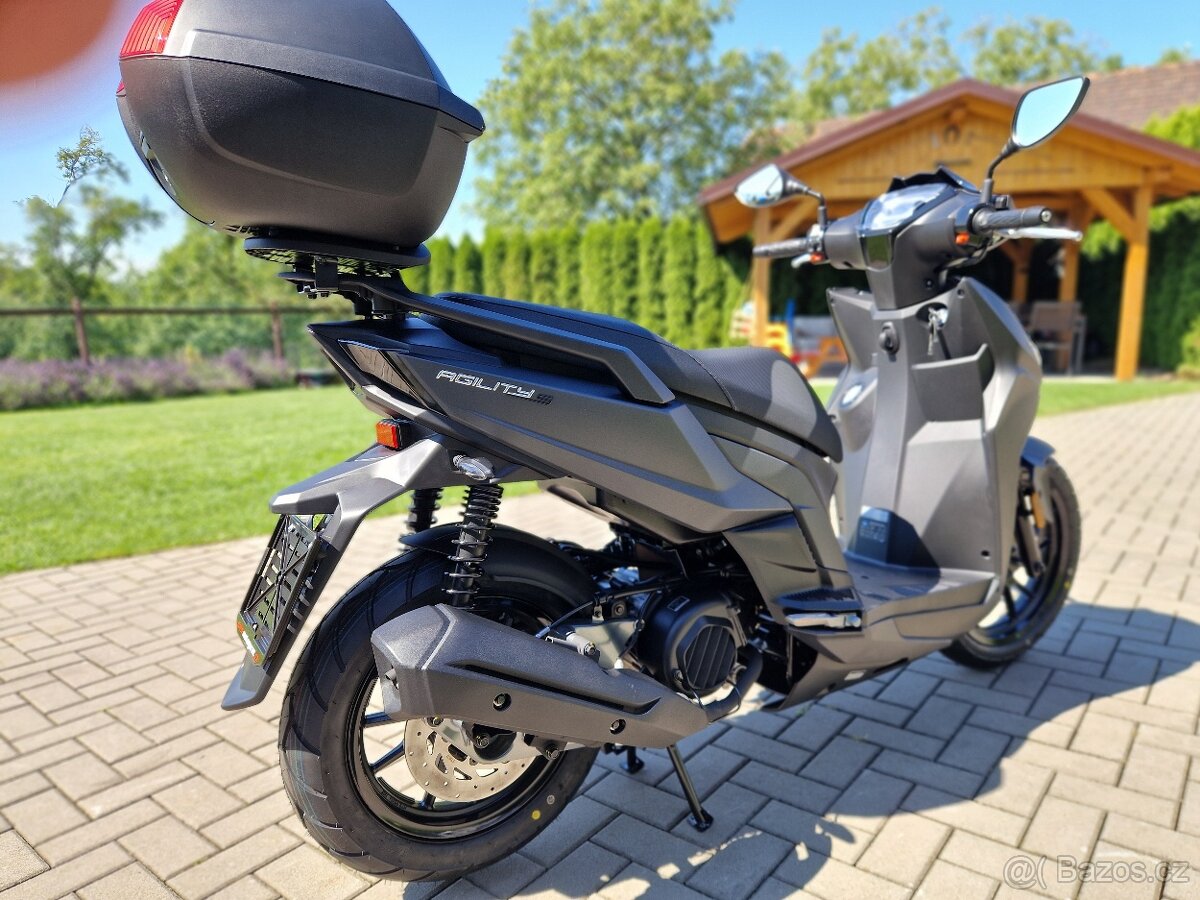 Kymco AGILITY S 125i CBS Final Edition Black + Kufr Zdarma - 4