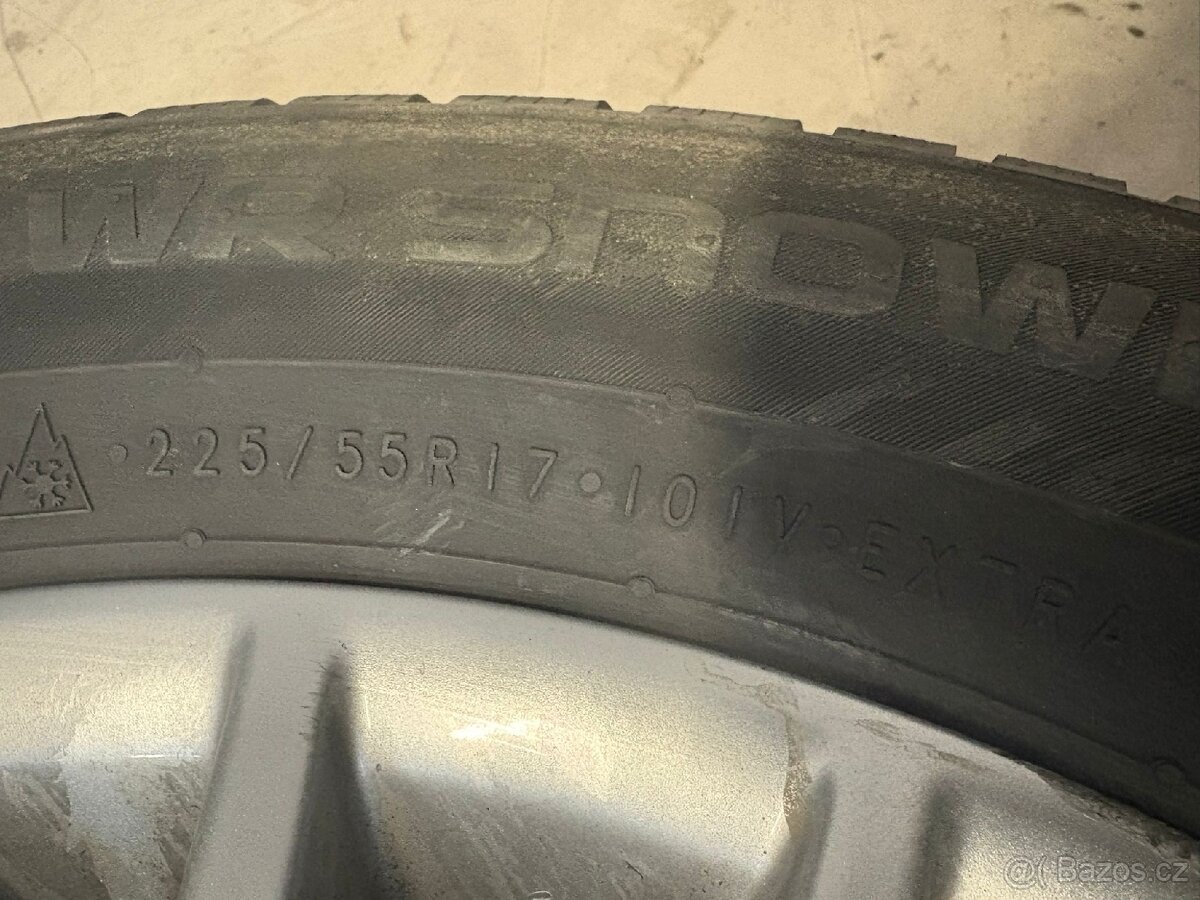 Mercedes V Alu zimní pneu R17 - 4