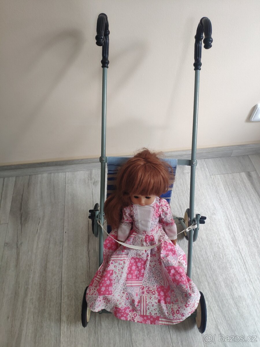 Retro golfky, včetně mrkací panenky s parukou, vše původní s - 4