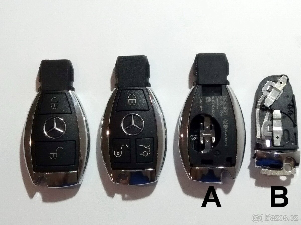 Smart_mercedes autoklíč obal klíče - 4