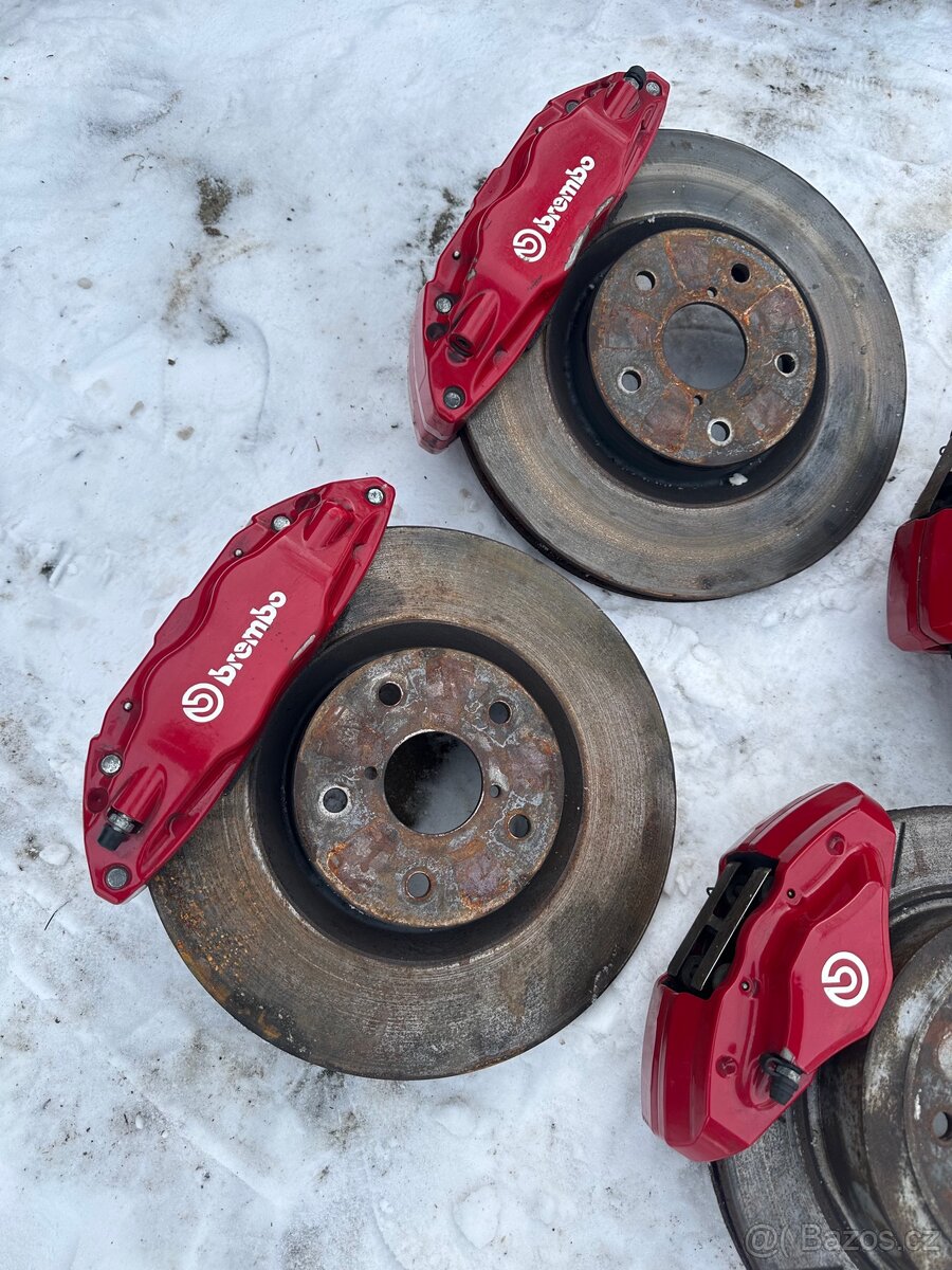 BREMBO brzdový kit - Impreza STI N14 - 4