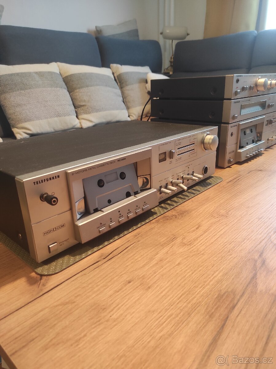 Telefunken tape deck RC 200. - 4