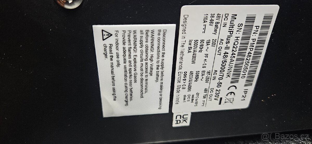 Měnič Victron Energy MultiPlus-II 48V/5000 - 4