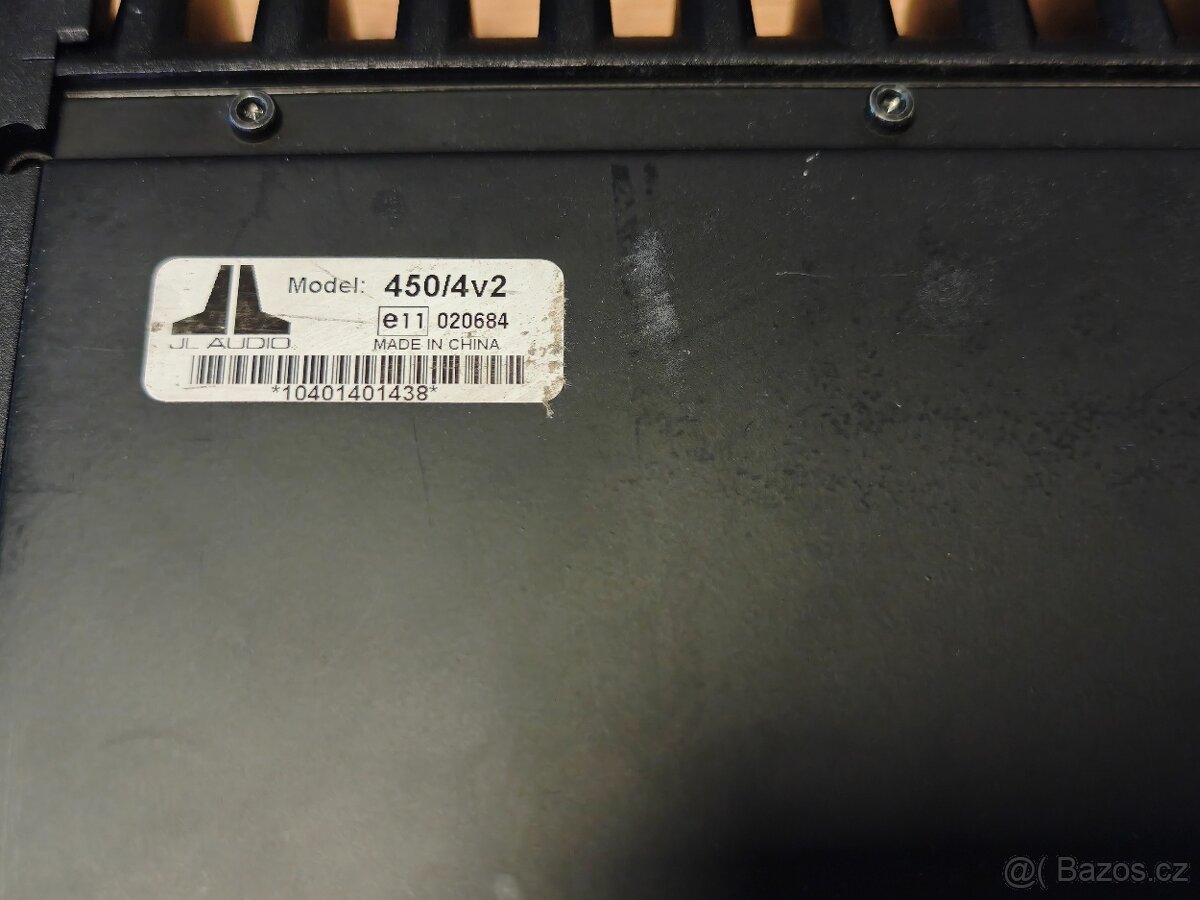Zesilovač do auta JL audio Slash 450/4 V2 - 4