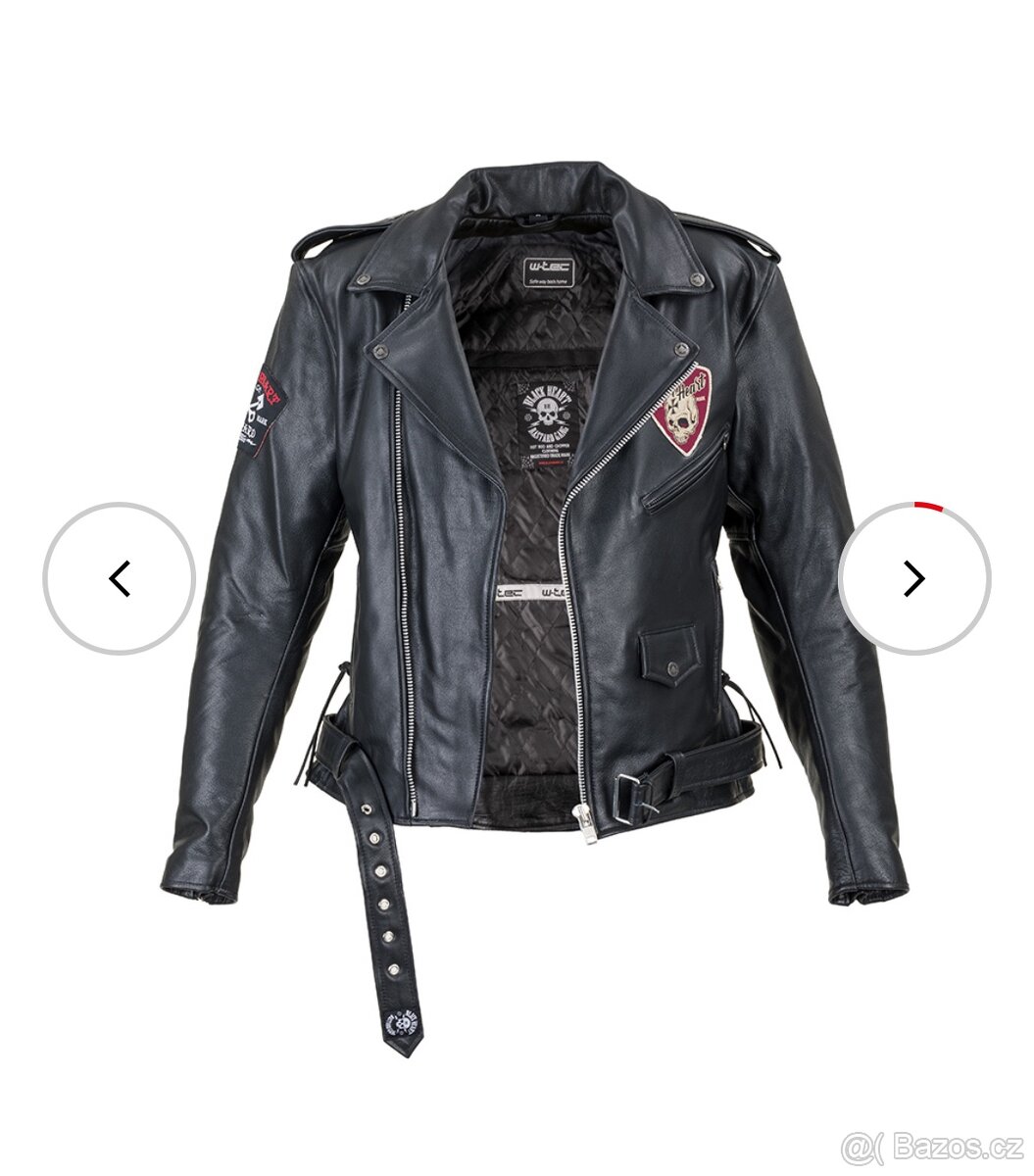 Kožená bunda křivák - 4