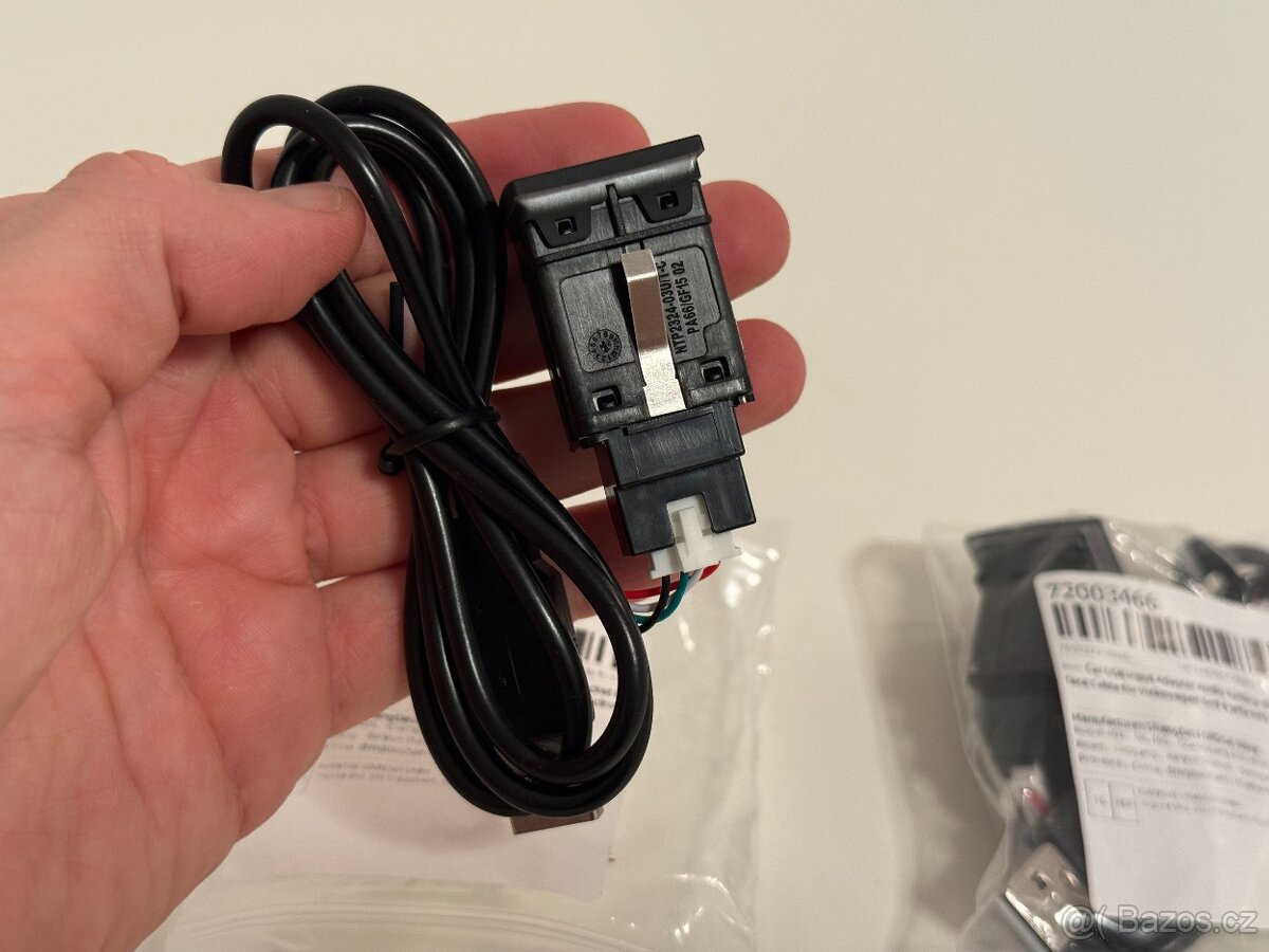 Car USB Socket pro VW Golf 5 6 Jetta Caddy EOS Scirocco - 4