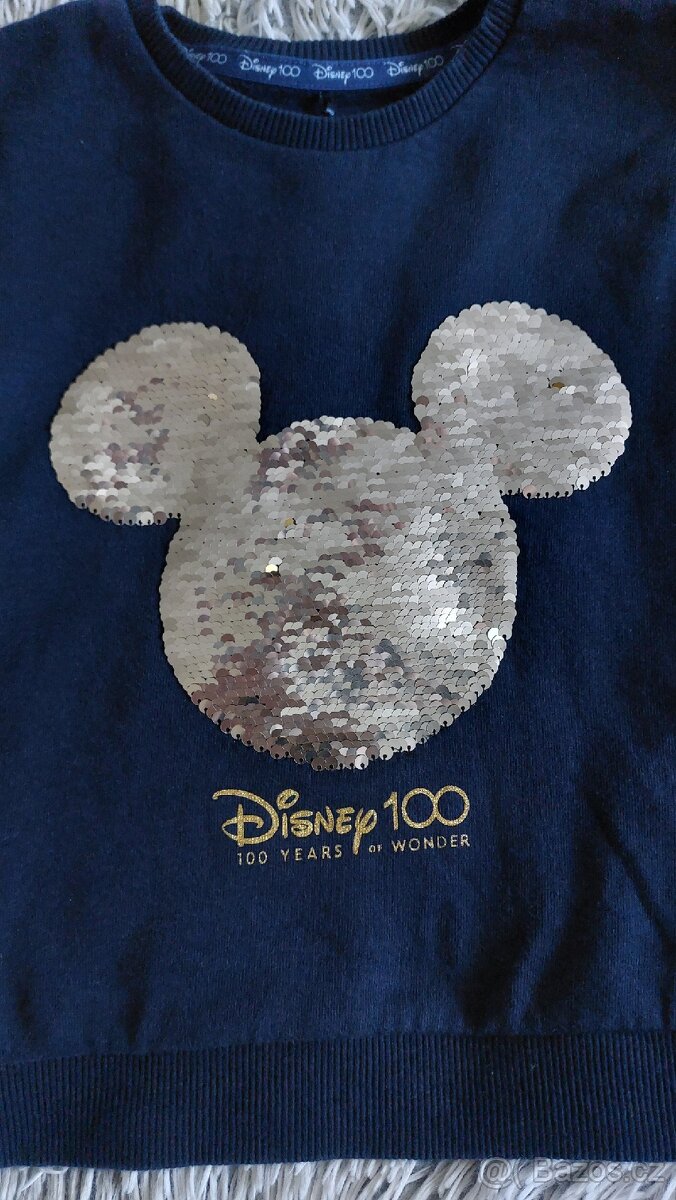 Mikina Mickey vel.104/110 - 4