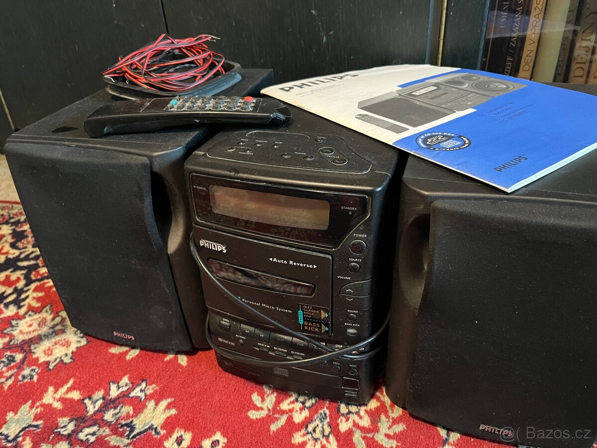 Mikrosystém Philips FW17 – plně funkční - 4