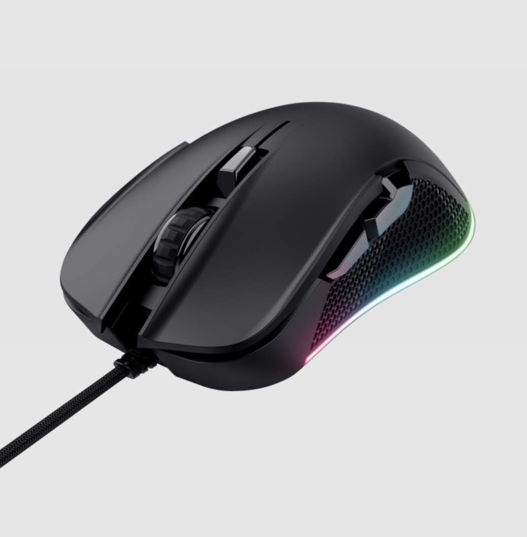 Trust GXT 922 YBAR černá herní drátová myš - 4