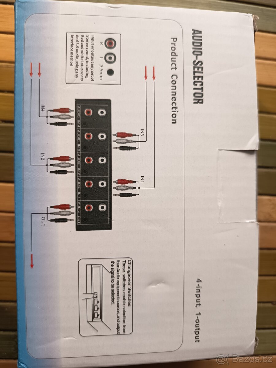 Prodám audio přepínač - 4