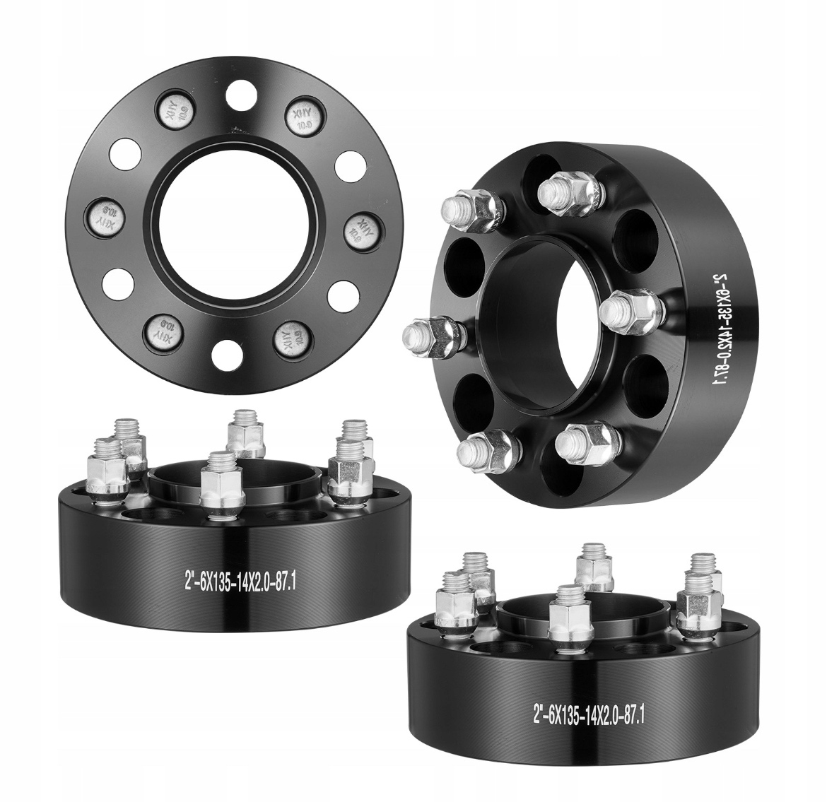 Rozšiřovací podložky 6x135 šířka 38mm/50mm