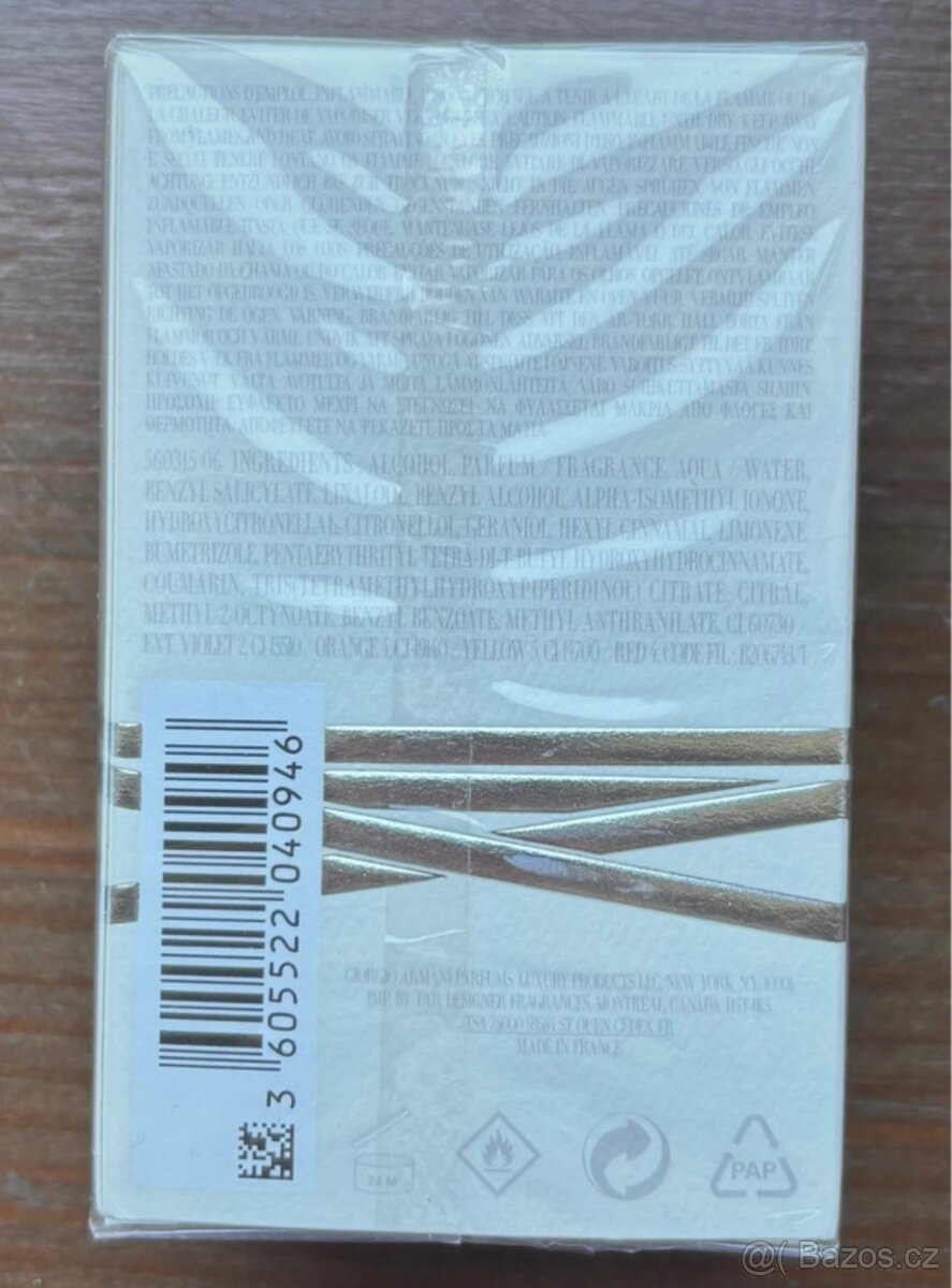 Krásný nový dámský parfém Emporio Armani 30ml - 4