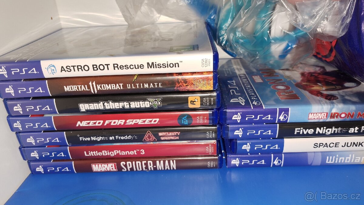 Playstation 4, PS VR1, Kamera, 2 Ovladače a 11 Her (Disc) - 4