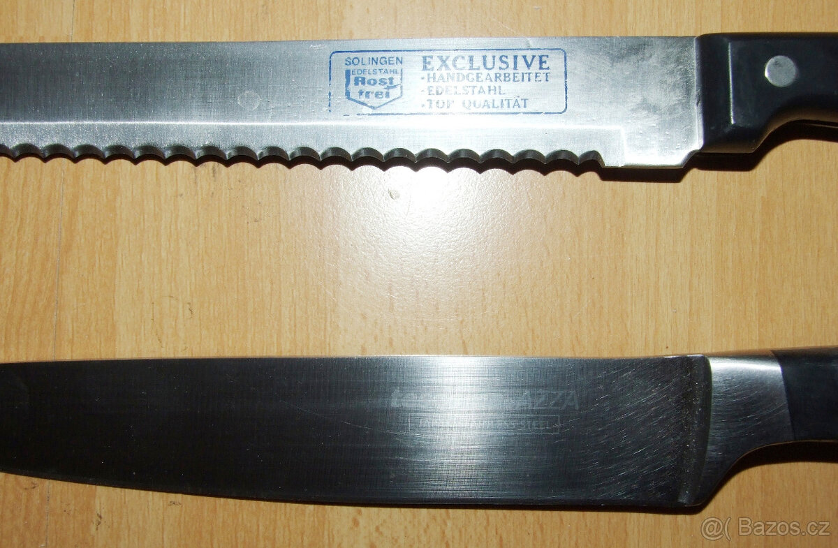 3ks kuchařské nože: AZZA+Homeprofi Tescoma - 4