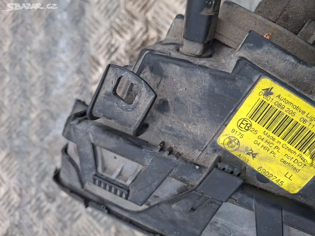 Levé přední světlo BMW e46 halogen předface - 4