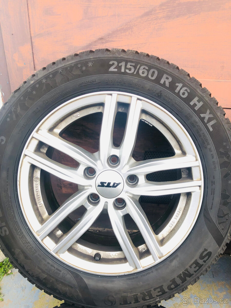 5x112 r16 kola disky skoda superb passat alu 215 60 16 et39 - 4